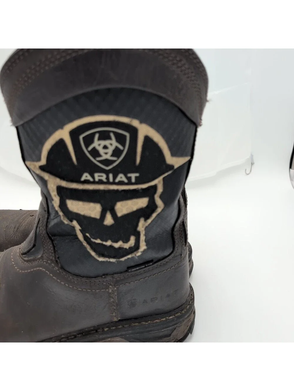 Ariat WorkHog VentTEK Composite Toe Pull-On Work Boots Men's 9D Black EH ASTM